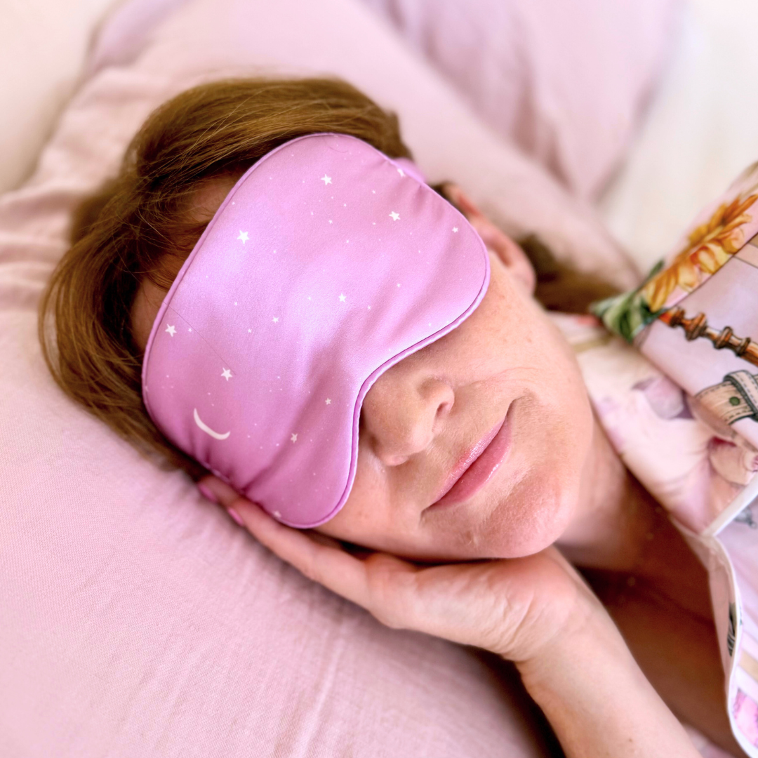 FREE Purple Mulberry Silk Eye Mask