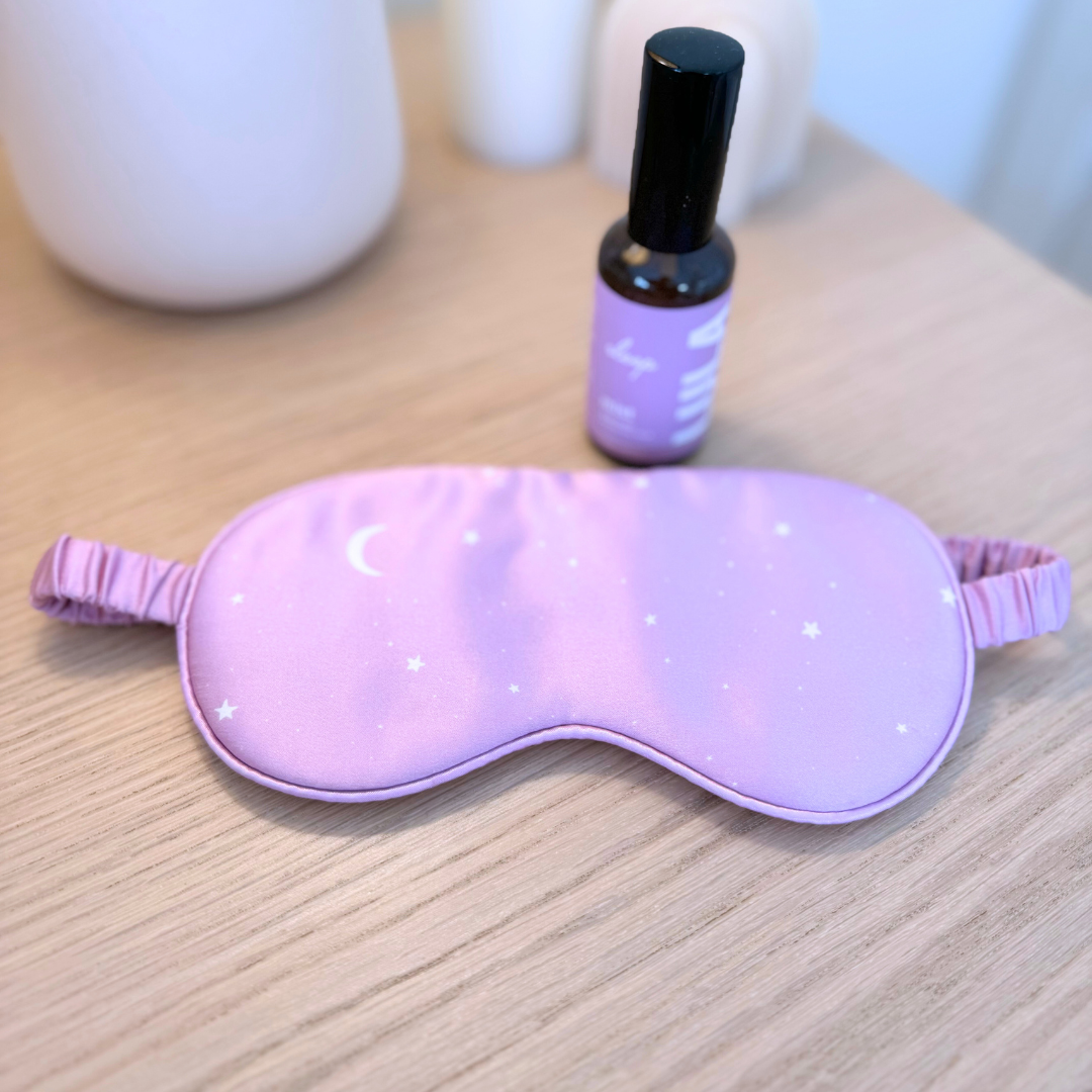 FREE Purple Mulberry Silk Eye Mask