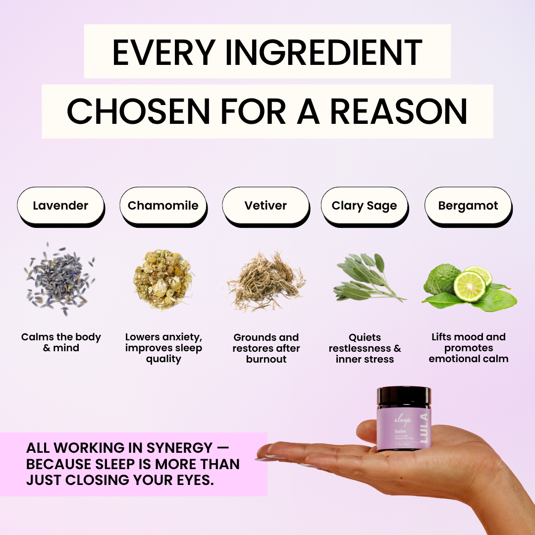SLEEP BALM WITH PURE ESSENTIAL OILS