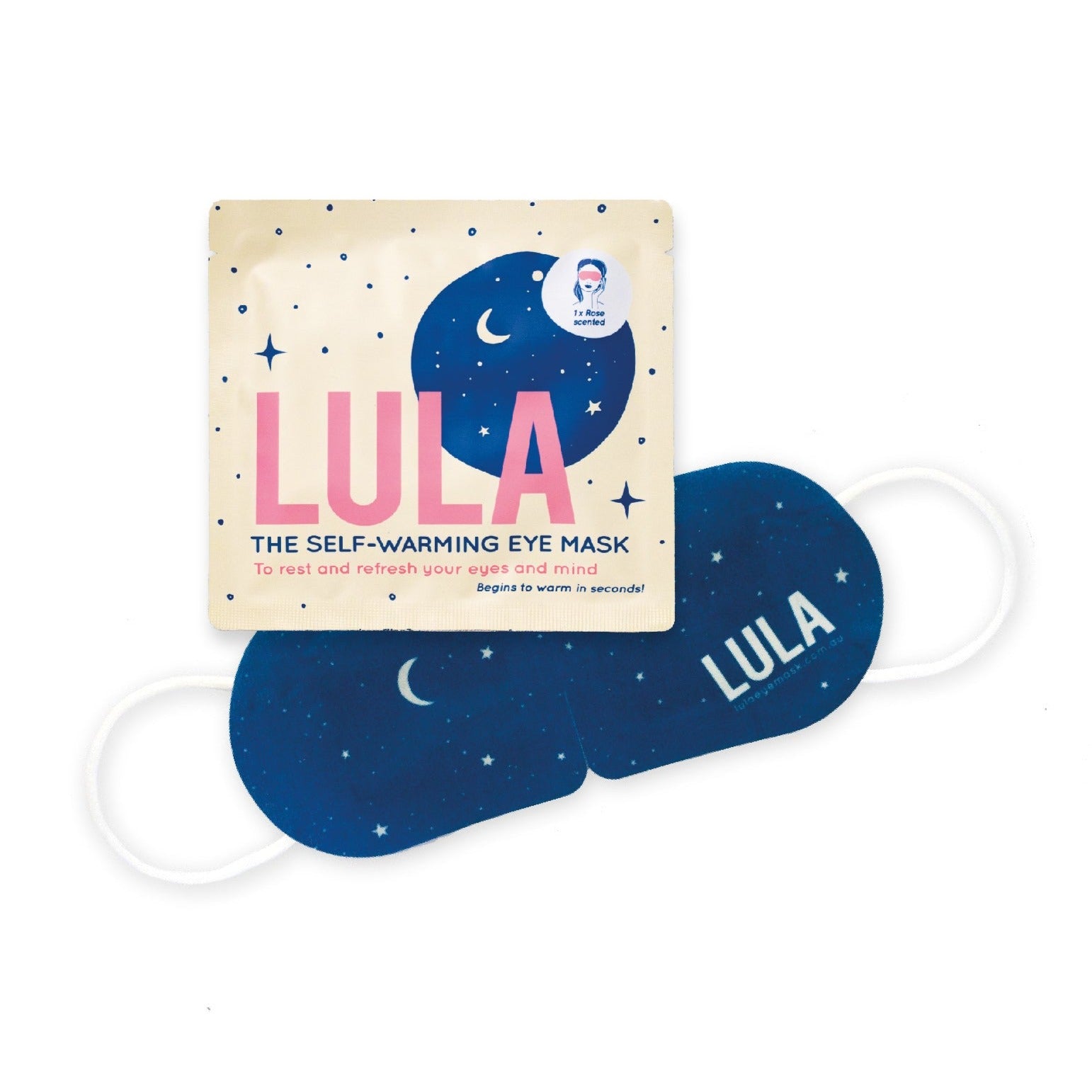 BUNDLE OF 4: ROSE SELF-WARMING EYE MASK (4 BOXES, 5 MASKS PER BOX)