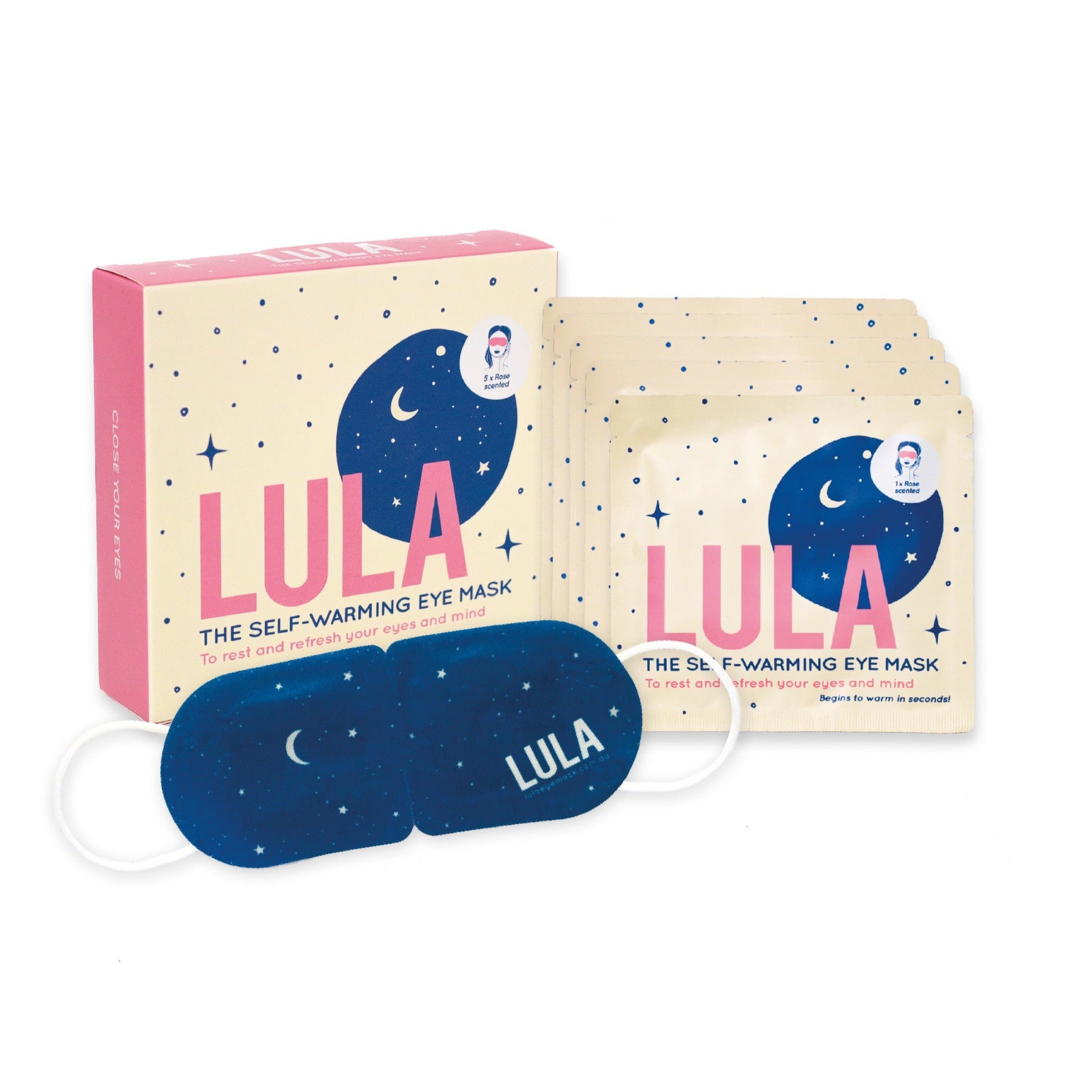 ROSE GIFT BUNDLE - 5 BOXES AND GET ONE FREE (30 EYE MASKS)