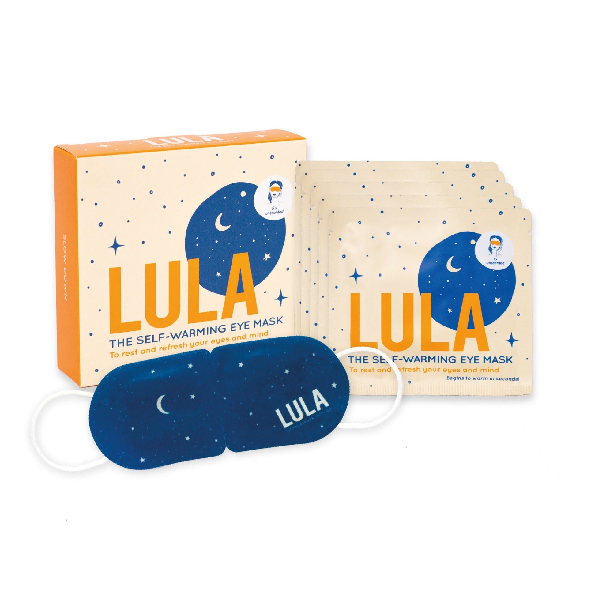 UNSCENTED SIX BUNDLE - 5 BOXES PLUS GET ONE FREE (30 EYE MASKS)