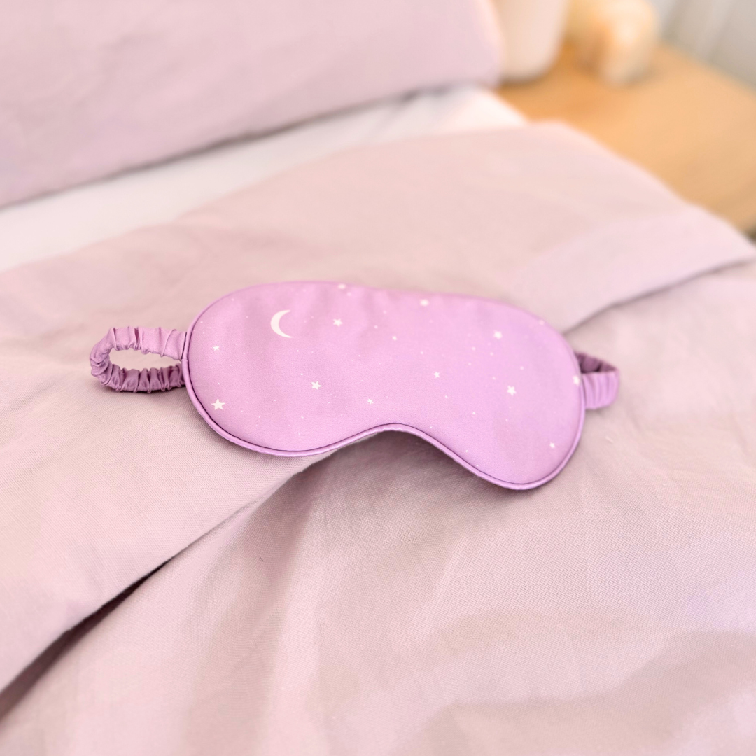 FREE Purple Mulberry Silk Eye Mask