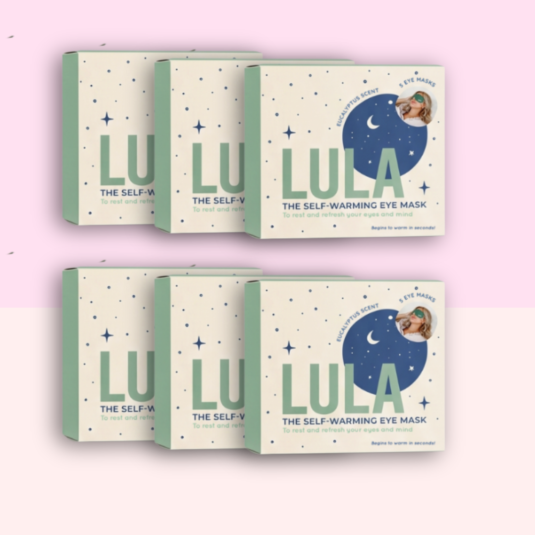 BUNDLE OF 6: EUCALYPTUS & TEA TREE SELF-WARMING EYE MASK (6 BOXES, 5 EYE MASKS PER BOX)