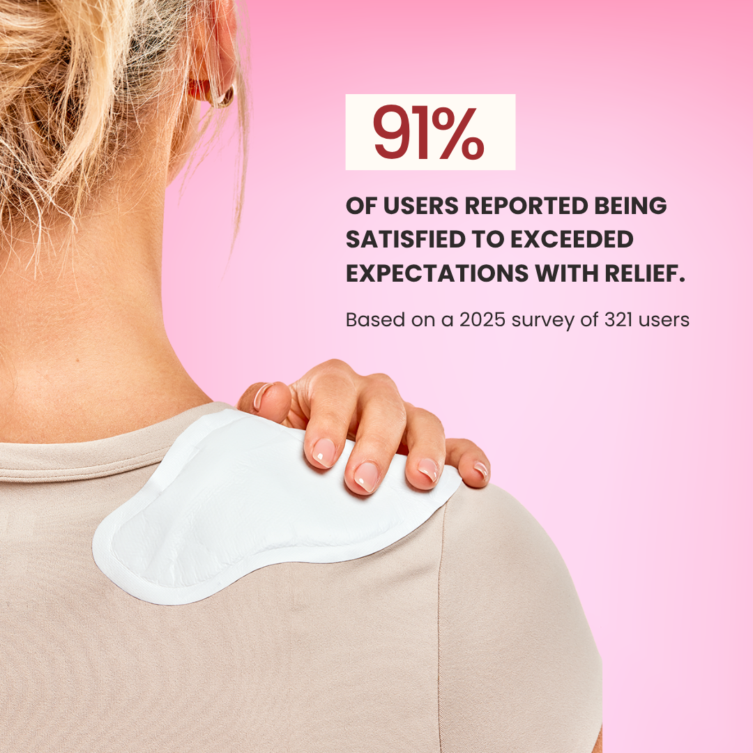 BAG OF TEN SELF-WARMING BODY PATCHES (10 PATCHES PER BAG)